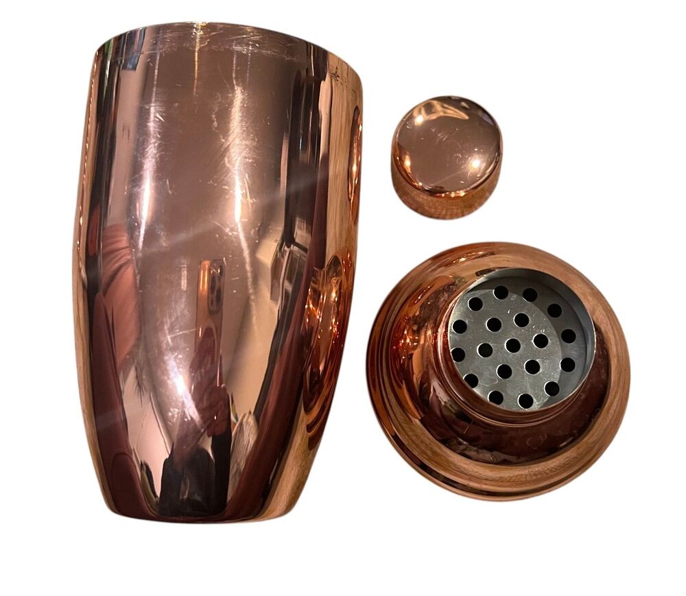 Copper Colored Bartender’s Shaker Set - Slightly Used - Picture 3 of 4